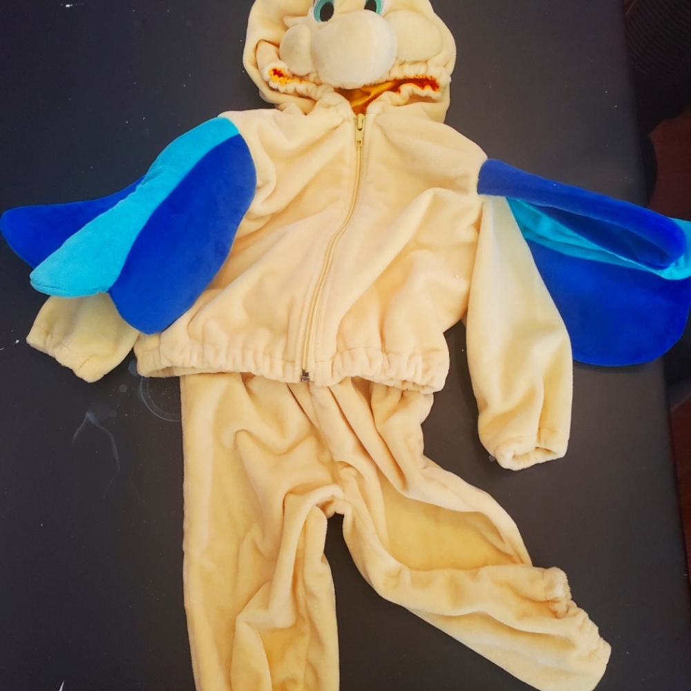Official Disney flounder costume toddler size 12 months